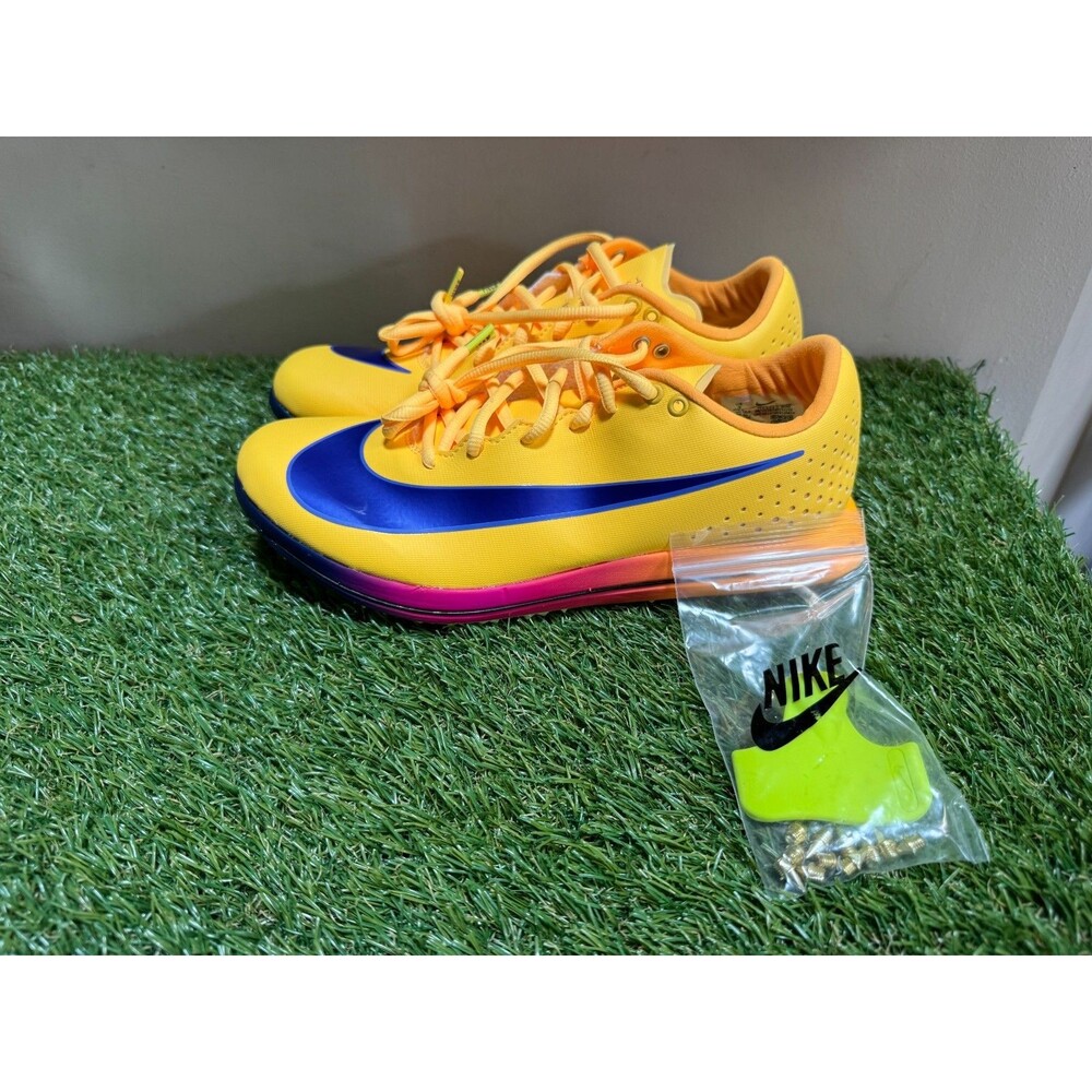 Nike Triple Jump Elite 3 Spikes Citron Pulse HV6425-800 Men's 9 / Wmn 10.5 NEW